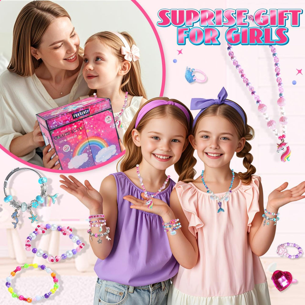 FUNSENLY parent-child jewelry making time promotes bonding and fun