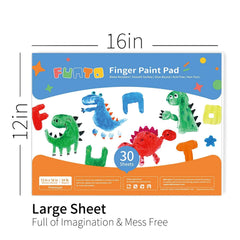 Funto smooth non-absorbent paper supports bright colors without bleed.