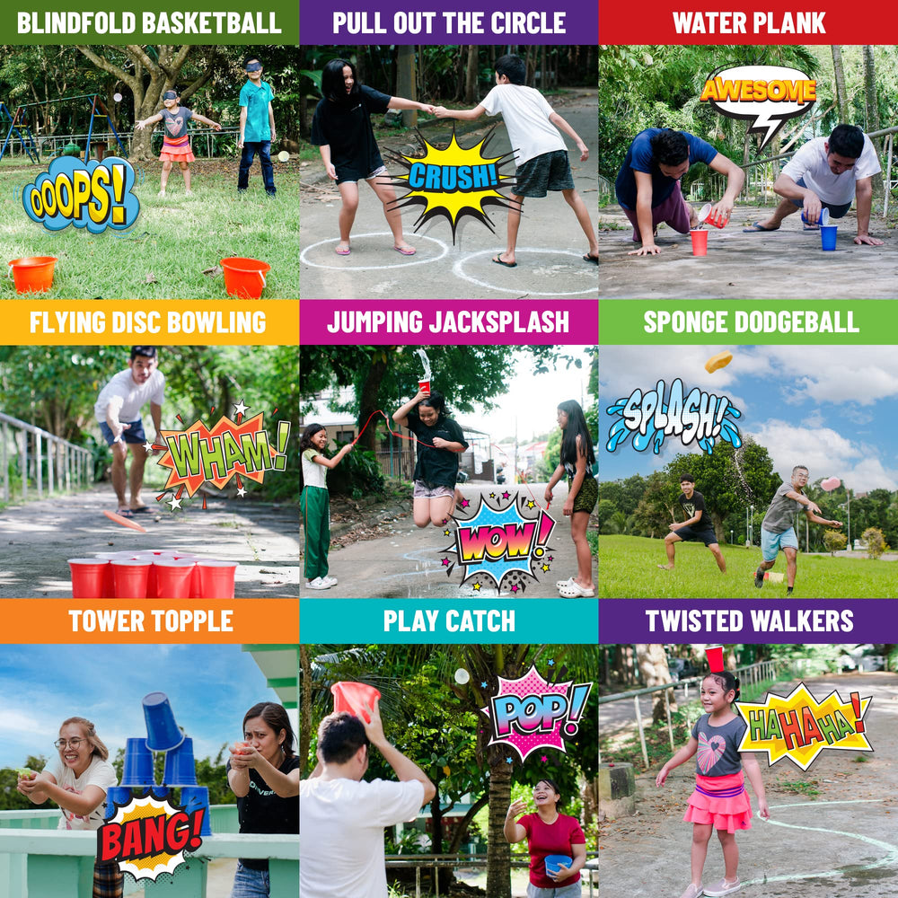 Funwares Original 272 squirt guns for refreshing yard fun.