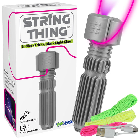 Funwares String Thing glowing string action for dazzling tricks at parties