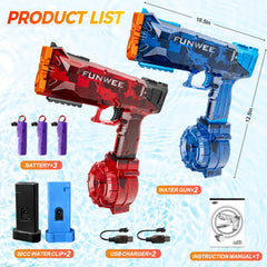 Funwee two-pack ideal for outdoor pool play with adults and kids.