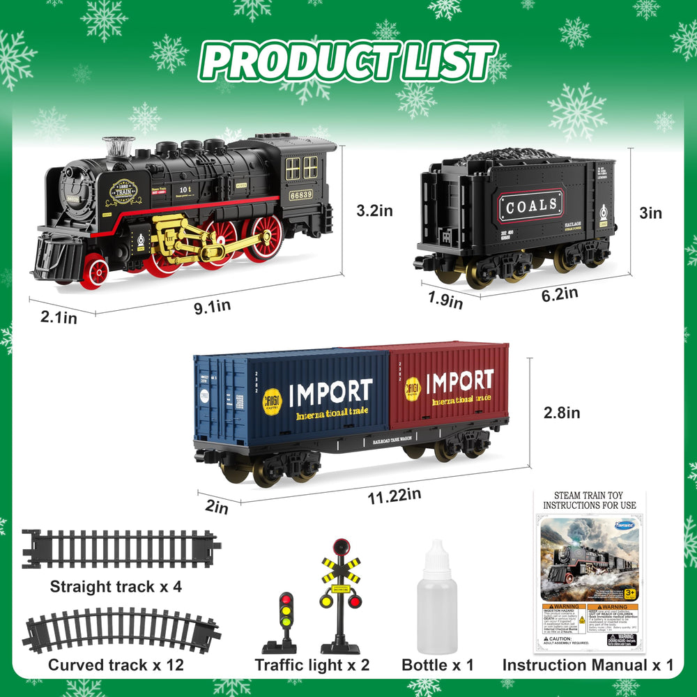 Funwee coal car and container car for authentic cargo scenes