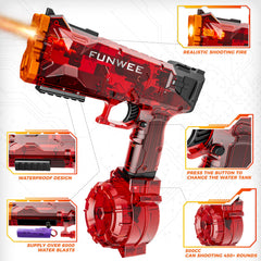 Funwee long-range water blaster reaches up to 32 feet for group battles