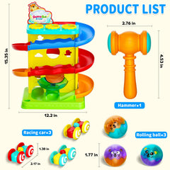 Funwee includes three racing cars ready for fast chases.
