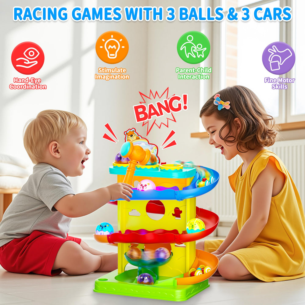Funwee track construction emphasizes durable ABS for long-lasting play.