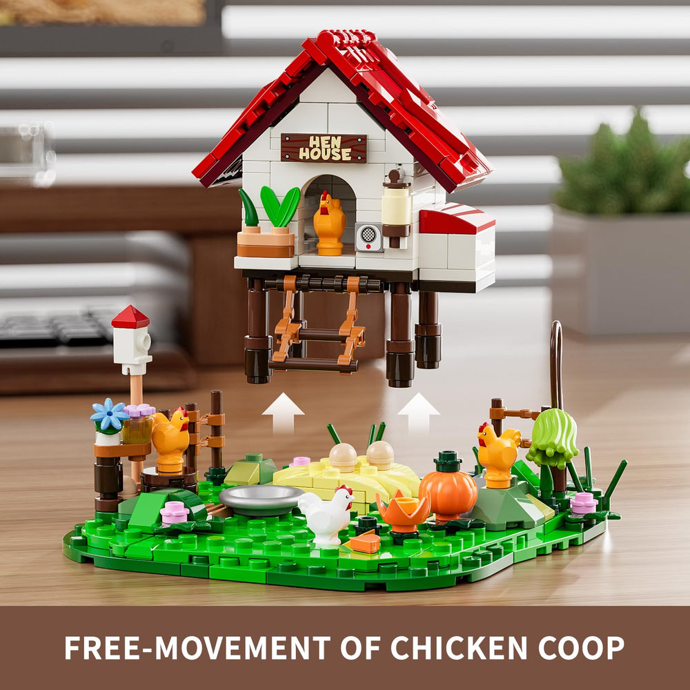 FUNWHOLE egg selling rack adds a charming market detail