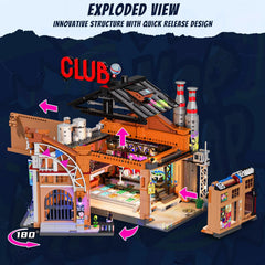 FUNWHOLE Fully Accessible Interior Structure enables easy access and viewing.