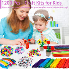FUNZBO complete arts and crafts set for kids multi-age creative projects