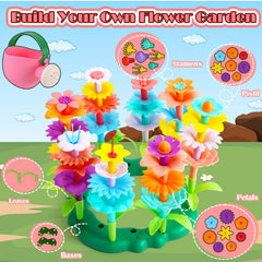 FUNZBO bright color petals and leaves boost visual appeal and creativity
