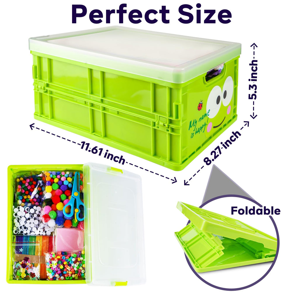 FUNZBO Christmas crafts kit pom poms for colorful, tactile projects that kids love.