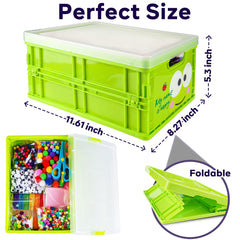 FUNZBO Christmas crafts kit pom poms for colorful, tactile projects that kids love.