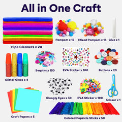 FUNZBO pipe cleaners for imaginative crafts and quick decorations