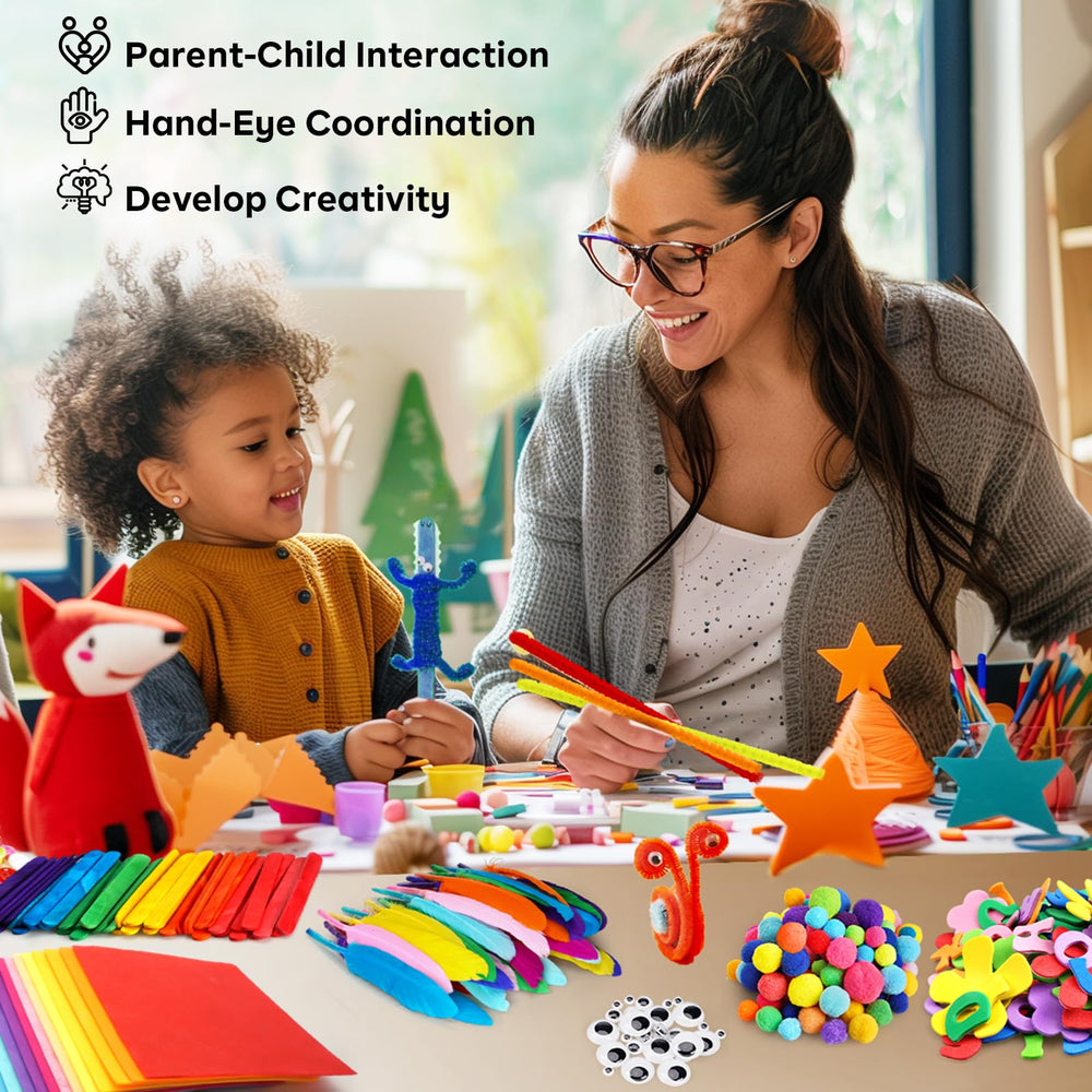 FUNZBO storage jar keeps supplies organized for easy cleanup