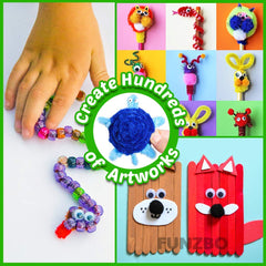 FUNZBO gift-ready craft kit ideal for Christmas, birthdays, and celebrations