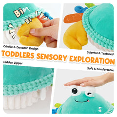 FUNZBO three-in-one crab combines music, recording, and crawling guidance.