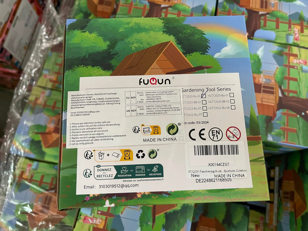 FUQUN gift-ready outdoor toy for ages 3 and up.