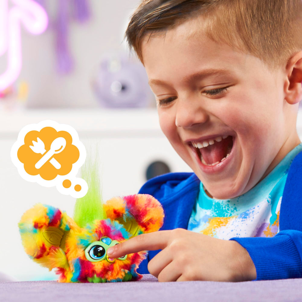 Furby Furblets Keychain Clips: attach to bags for easy transport and quick play.