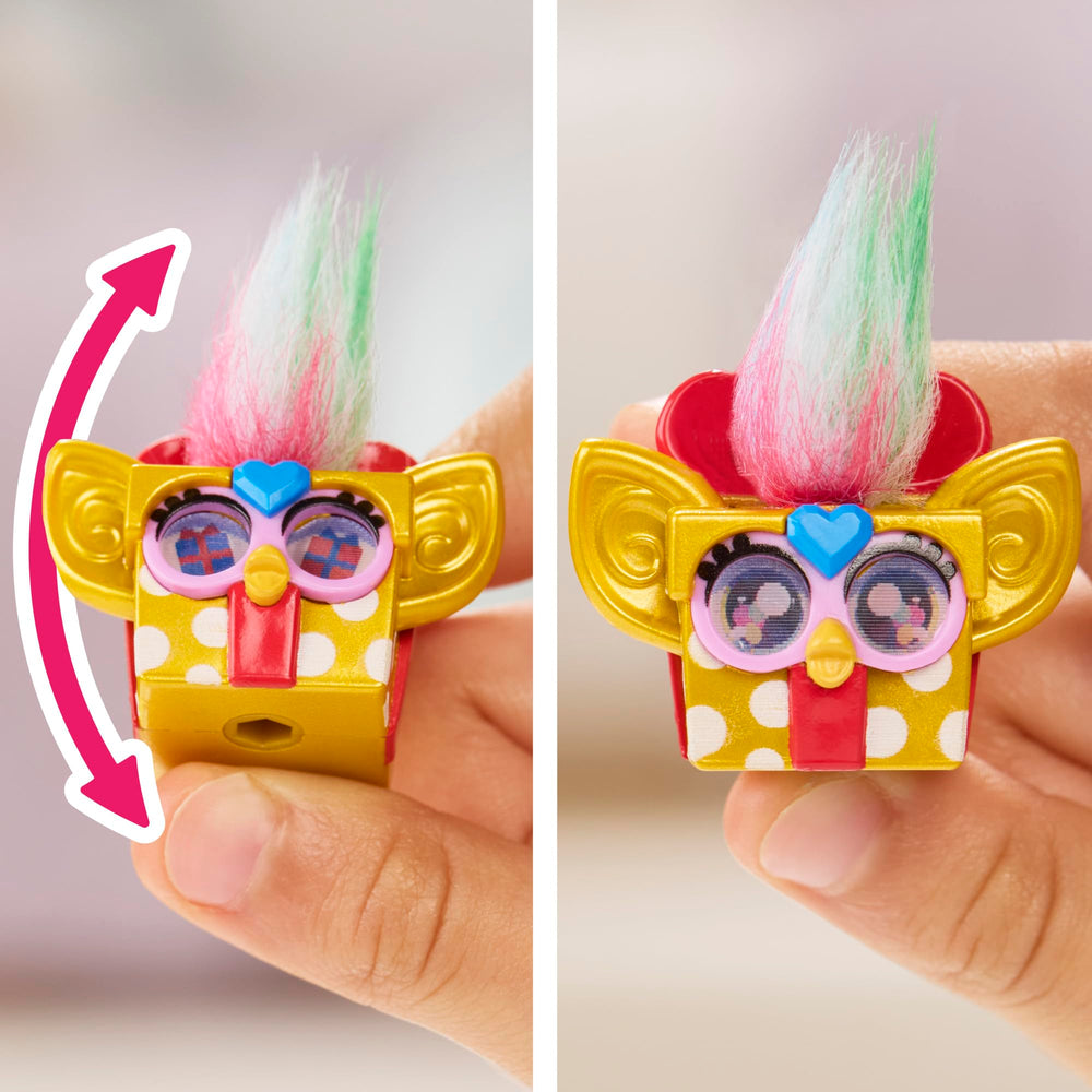 Furby Minis eight charms for backpack customization