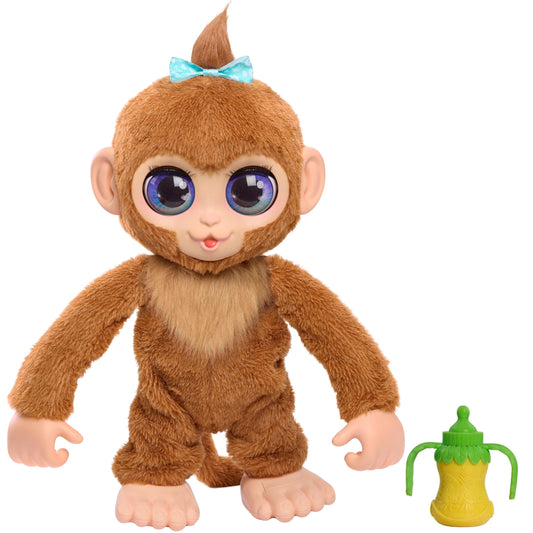 FurReal Peanut front view showing plush design and size benefit