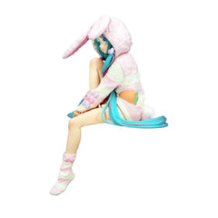 Detailed sculpt Hatsune Miku figure showing vibrant colors and craftsmanship