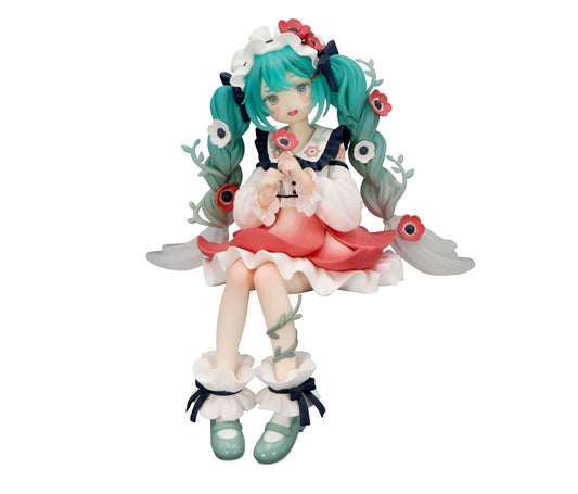 FuRyu Hatsune Miku flower fairy anemone figure for display.