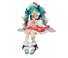 FuRyu Hatsune Miku flower fairy anemone figure for display.
