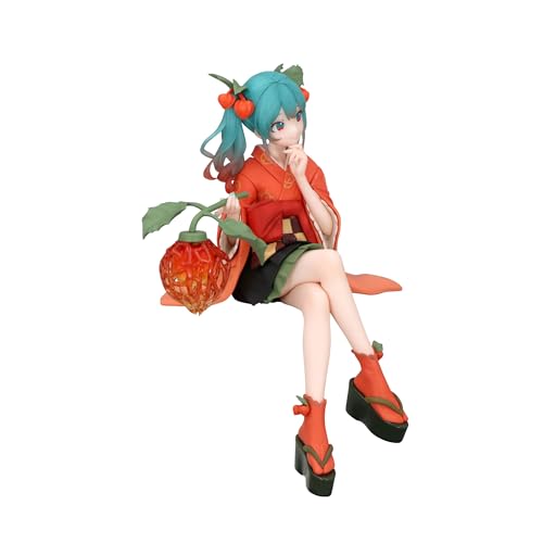 FuRyu Hatsune Miku Noodle Stopper Figure, pose view, adds charm to shelf collections.