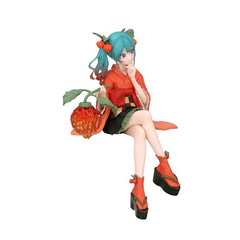 FuRyu Hatsune Miku Noodle Stopper Figure, pose view, adds charm to shelf collections.