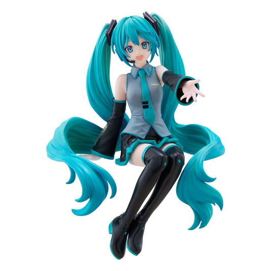 Furyu Hatsune Miku Noodle Stopper Figure Nardack ver. display-ready collectible for fans.