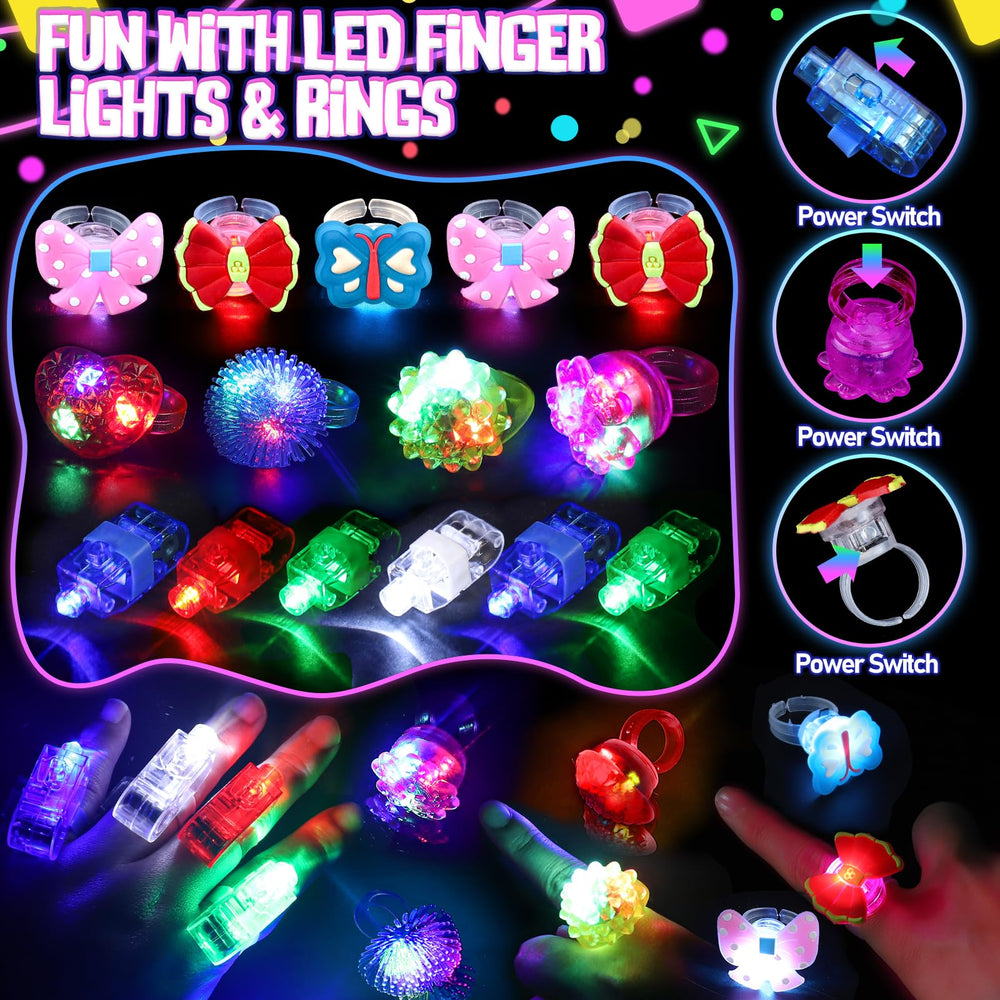 FUSPWEAO butterfly rings add twinkling accents to party outfits