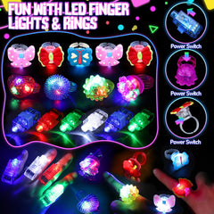 FUSPWEAO butterfly rings add twinkling accents to party outfits