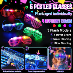 FUSPWEAO fiber optic hair clips add shimmering color to hairstyles