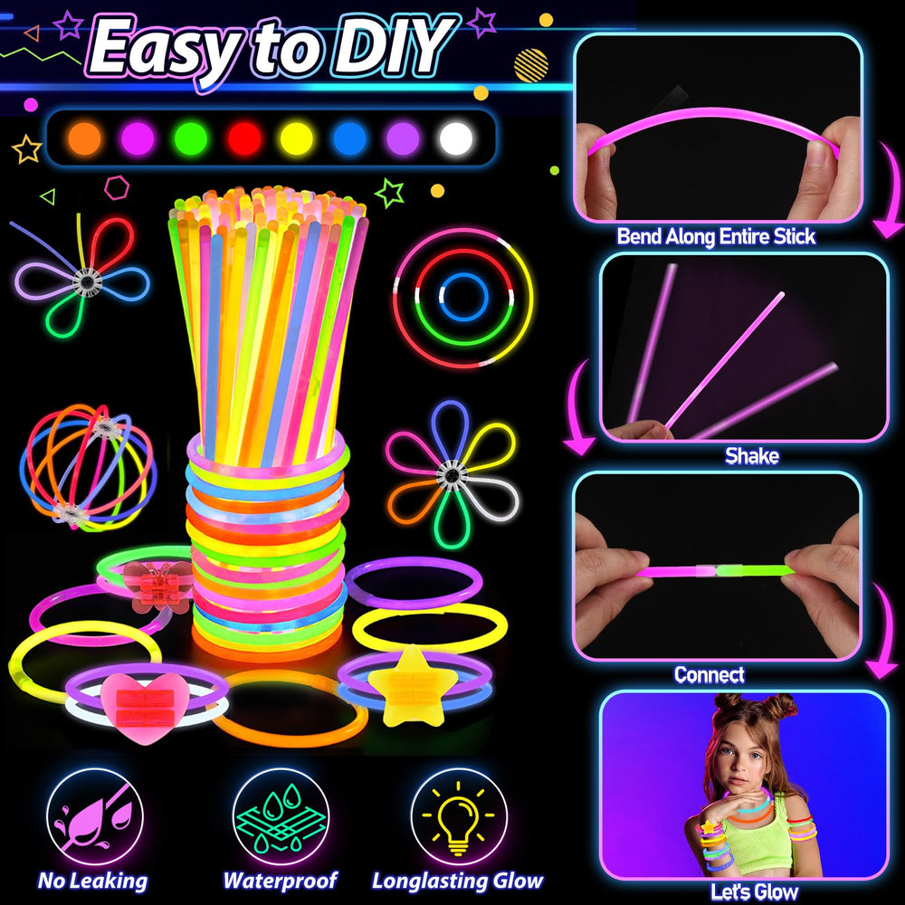 FUSPWEAO rainbow circle glow accessory adds eye-catching centerpiece to glow parties