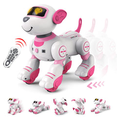 FUUY robot dog toy dances to music, inviting rhythmic play.