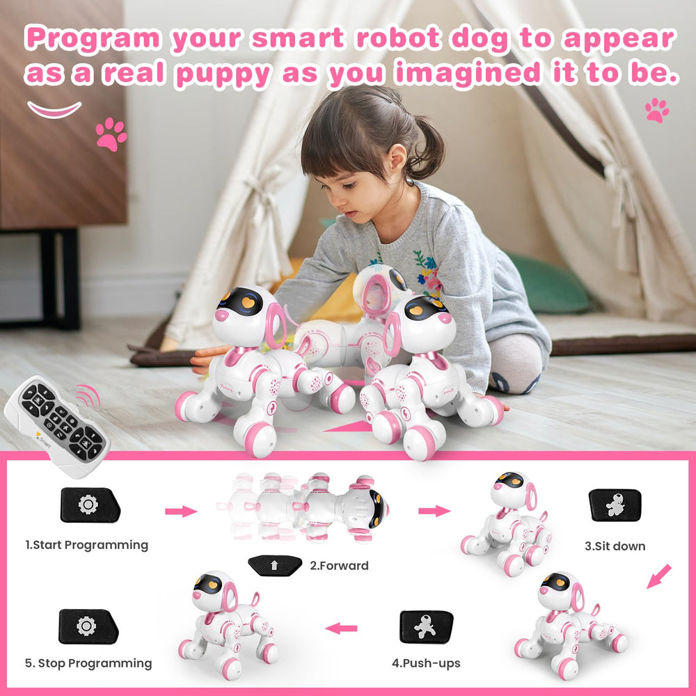 FUUY robot dog toy imitates animal forms to spark imagination