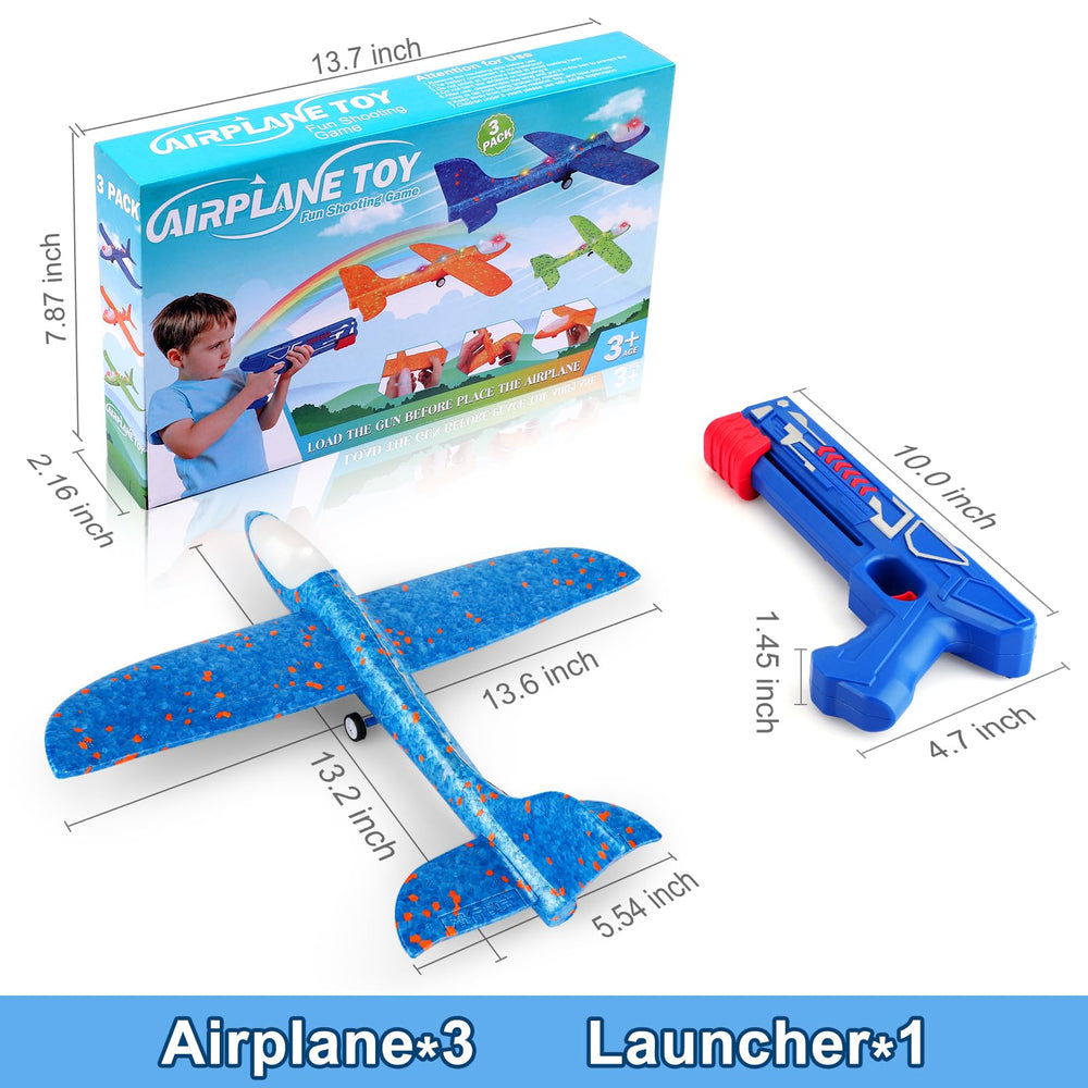 Fuwidvia outdoor playtime with foam gliders supports active fun