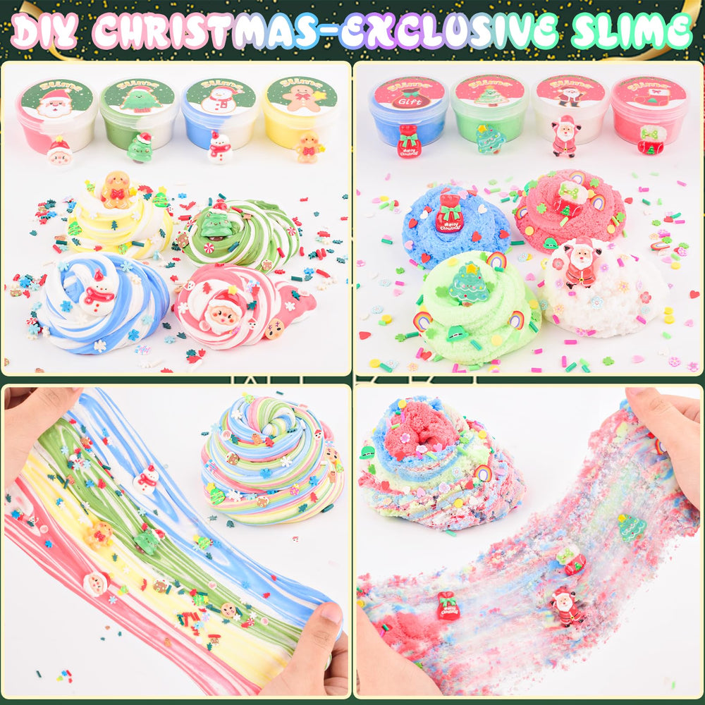 Fuyoudee 12 Jars Slime Pack – compact jars for easy storage and ongoing play.