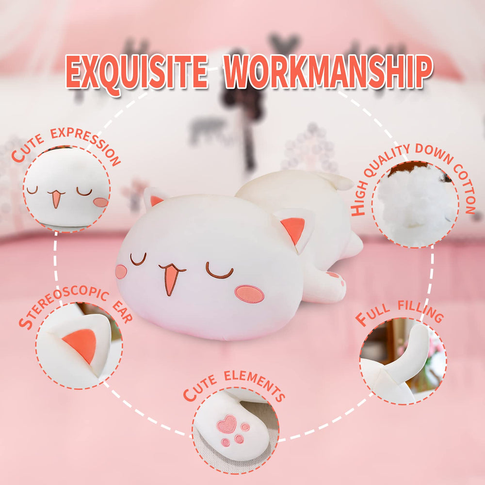 FUYU cat plush makes a thoughtful gift for kids and fans of kawaii toys.