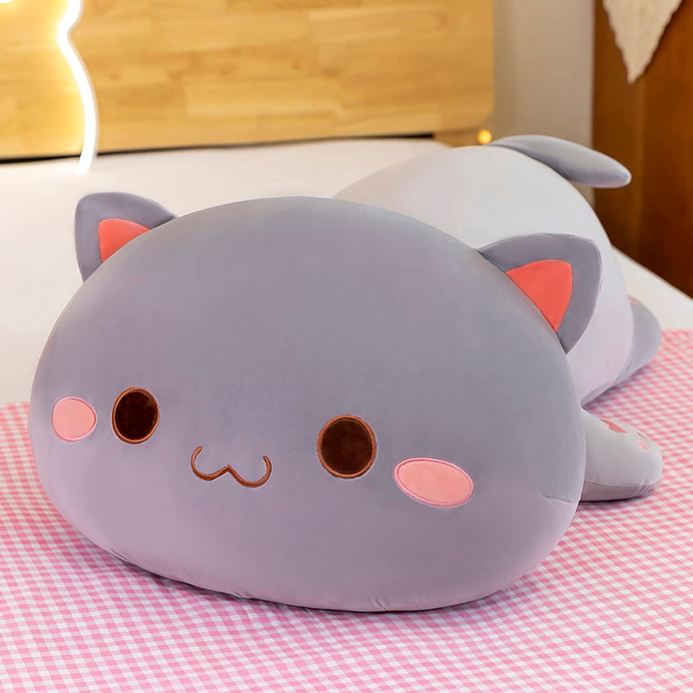 FUYU cat plush decor for living rooms, adding cozy charm