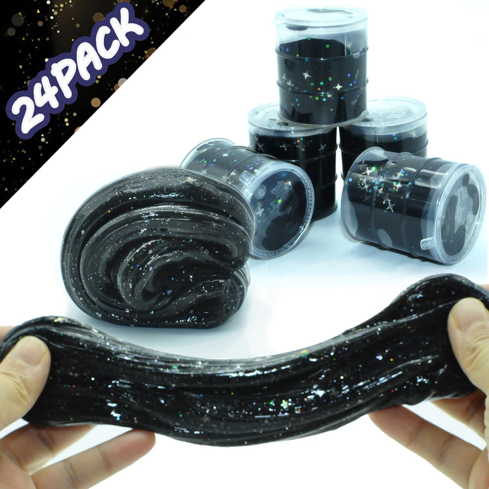 fvnwrtuxi Star slime close-up shows stretchy soft texture for tactile fun