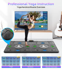 FWFX Dance Mat PU+ EVA materials with non-slip base and safe use