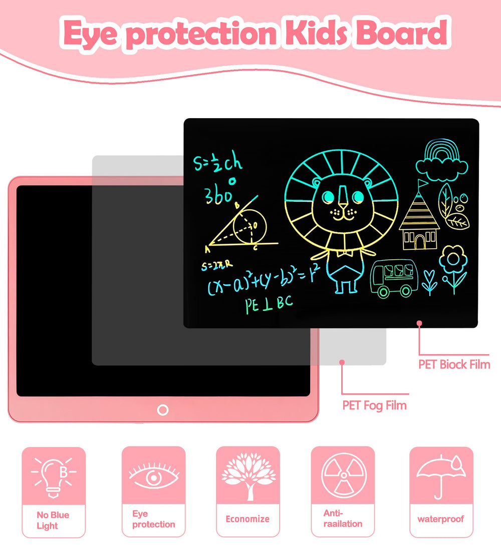 FXI doodle pad showing erase button for quick clearing