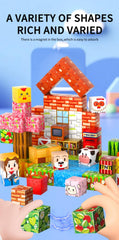 FXZYIXS Magnetic Blocks ABS-material ensures safe, durable play.