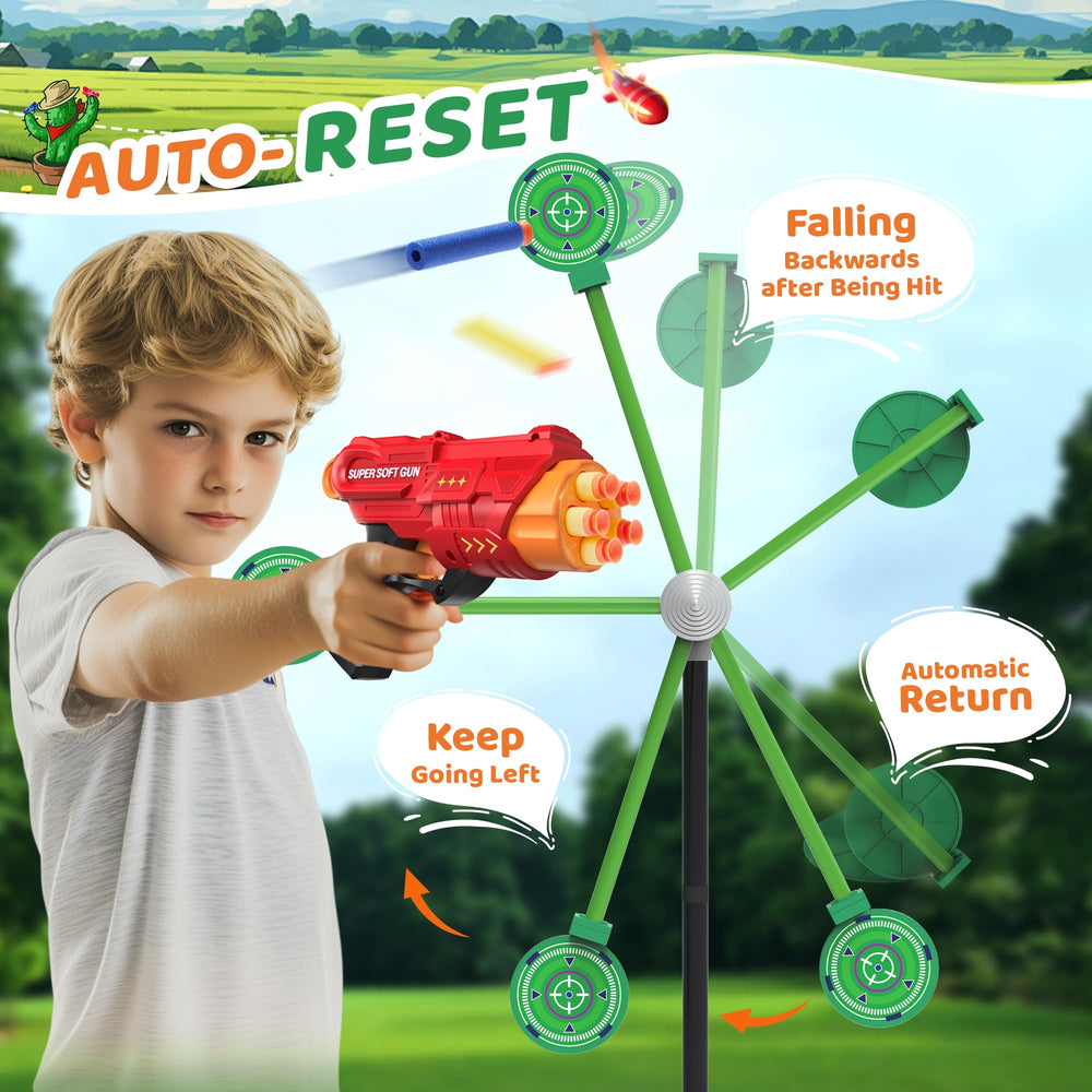 Fygurso rotating target upgraded with stable performance and longer life.