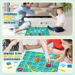 FYGURSO STEM Logic Road Builder Montessori-inspired blue encourages independent exploration and learning.