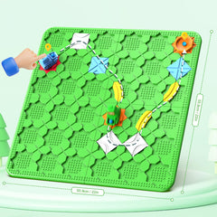 Fygurso STEM Logic Road Builder pieces allow varied configurations with common building blocks.