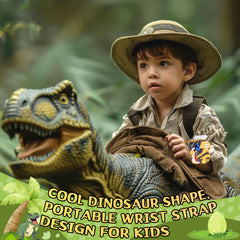 Fygurso packaging for the dinosaur yellow walkie-talkies, gift-ready design.