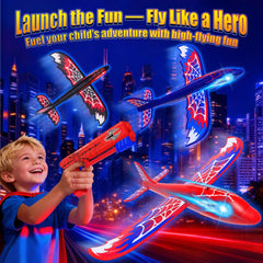 Fzlirou launcher shows web-pattern wings for dynamic flight visuals.