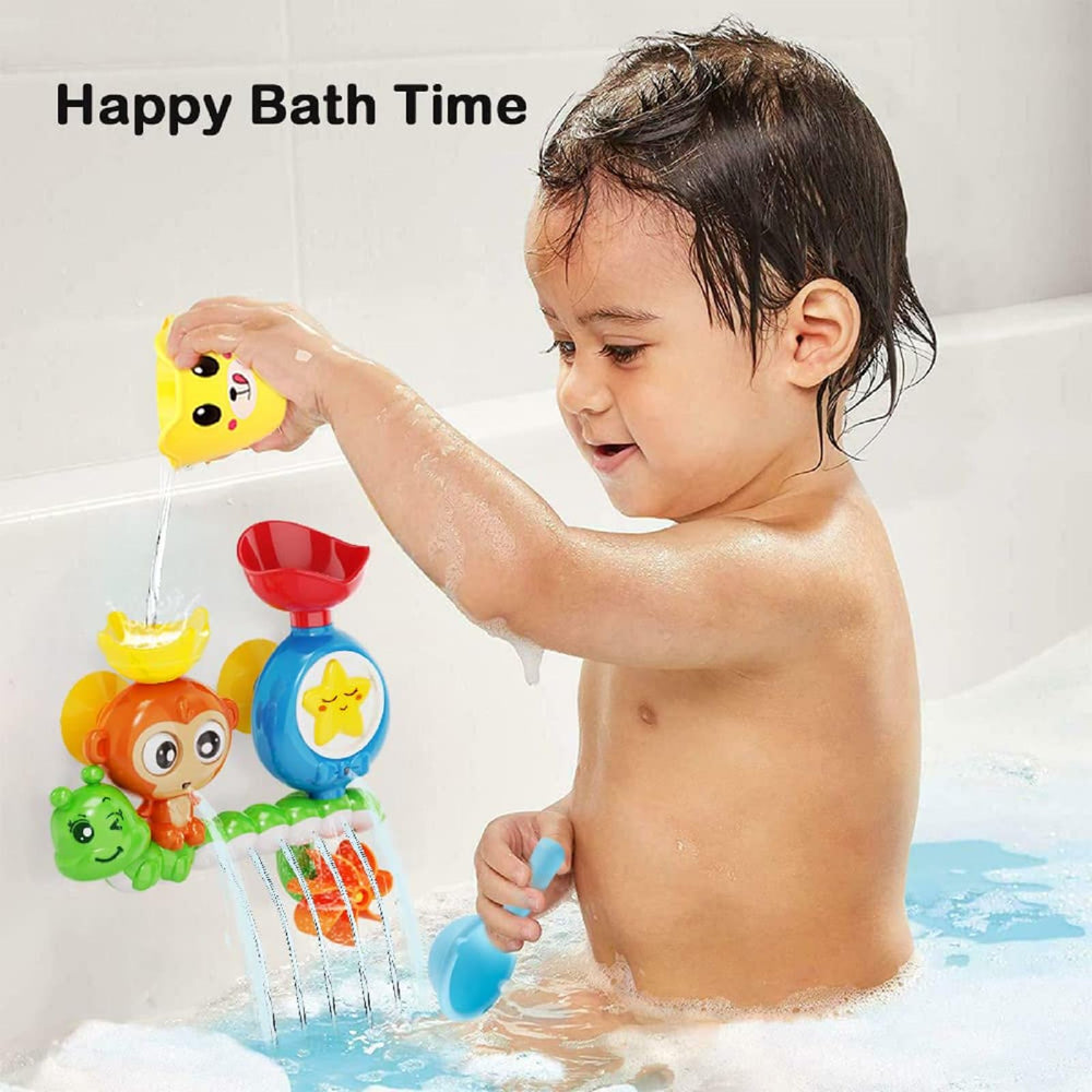 G-WACK windmill action on bath toy captivates toddlers during tub time