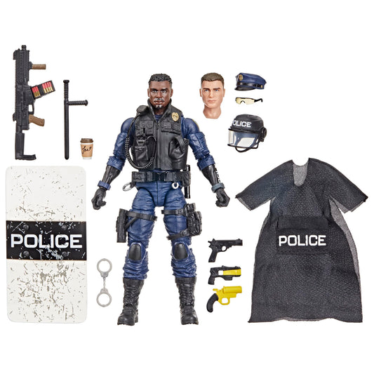 G.I. Joe Classified ESU Action Joe figure ready for display in dynamic pose